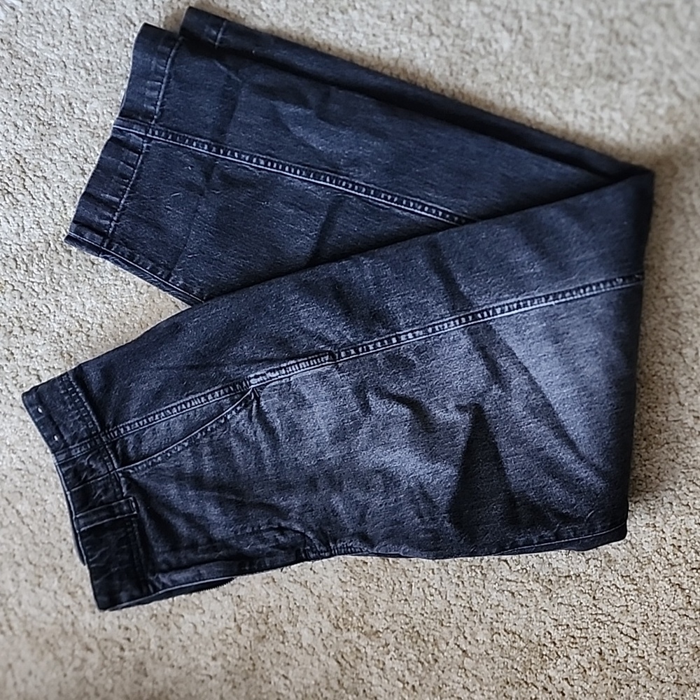 Madewell Tapered Jeans Robles Wash Black Women's Size 29 NWOT